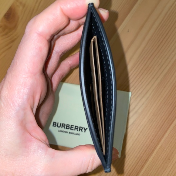 Authentic Burberry Leather Card Holder - Picture 3 of 4